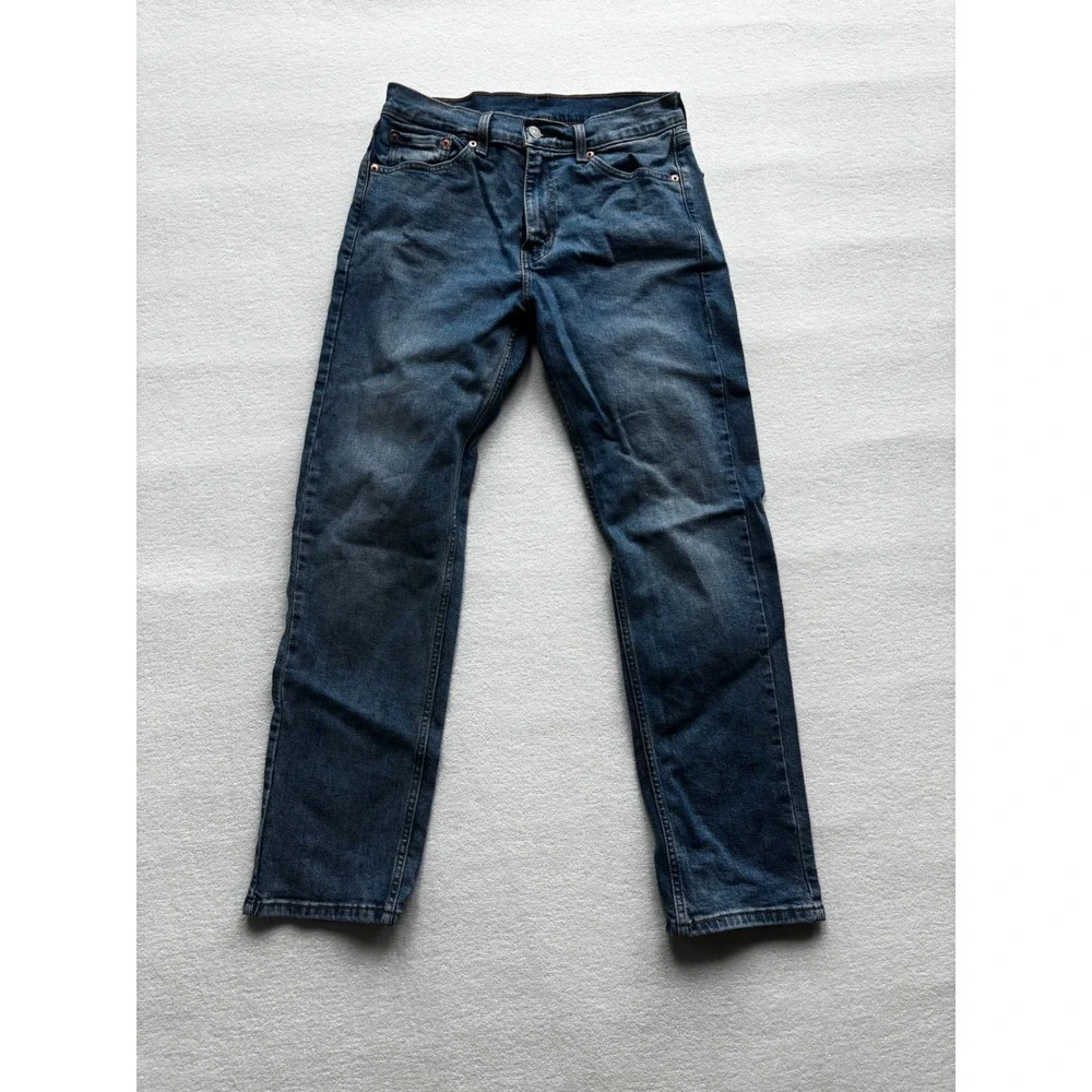 Levi 505 Regular Fit Jeans Mens 30x30 Blue Straight Leg Denim 00505-2669